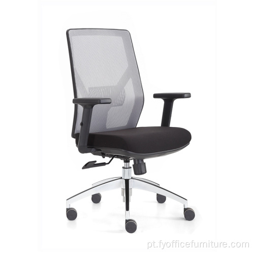 Preço EX de fábrica Malha Cadeiras de escritório Suporte lombar com ajuste de altura